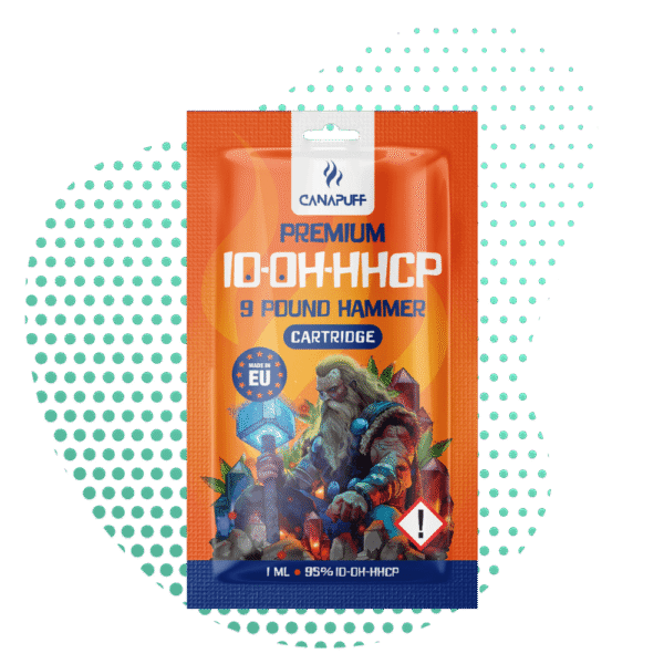 Canapuff - 9 Pound Hammer - 10-OH-HHCP 95% - cartridge