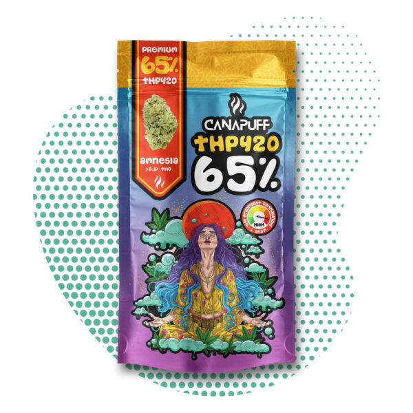 Canapuff - Amnesia 65% - THP420 Flowers