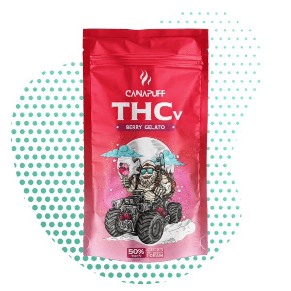 Canapuff - Berry Gelato 50% - THCv Flowers