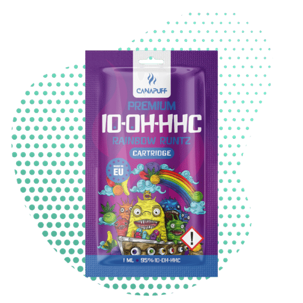 Canapuff - Rainbow Runtz - 10-OH-HHC 95% - cartridge