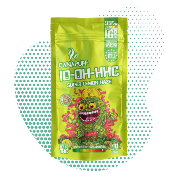 Canapuff - Super Lemon Haze 99% - 10-OH-HHC Flowers