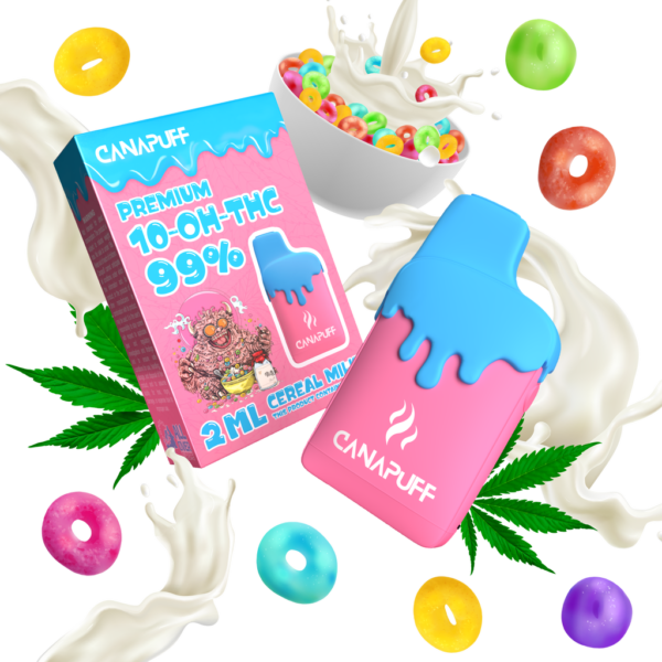Cereal Milk 99% 10-OH-THC - Canapuff - One Use - 2ml